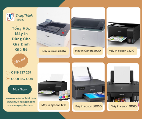 máy in dùng cho gia đình